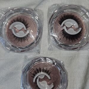 Dramatic Magnetic Black False Eyelashes